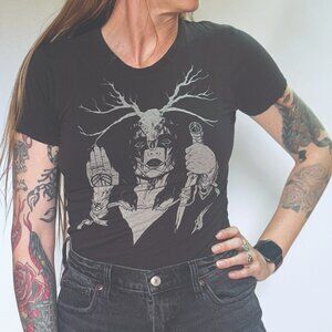 WOLVSERPENT SHORT SLEEVE SHIRT Size: Womens SMALL